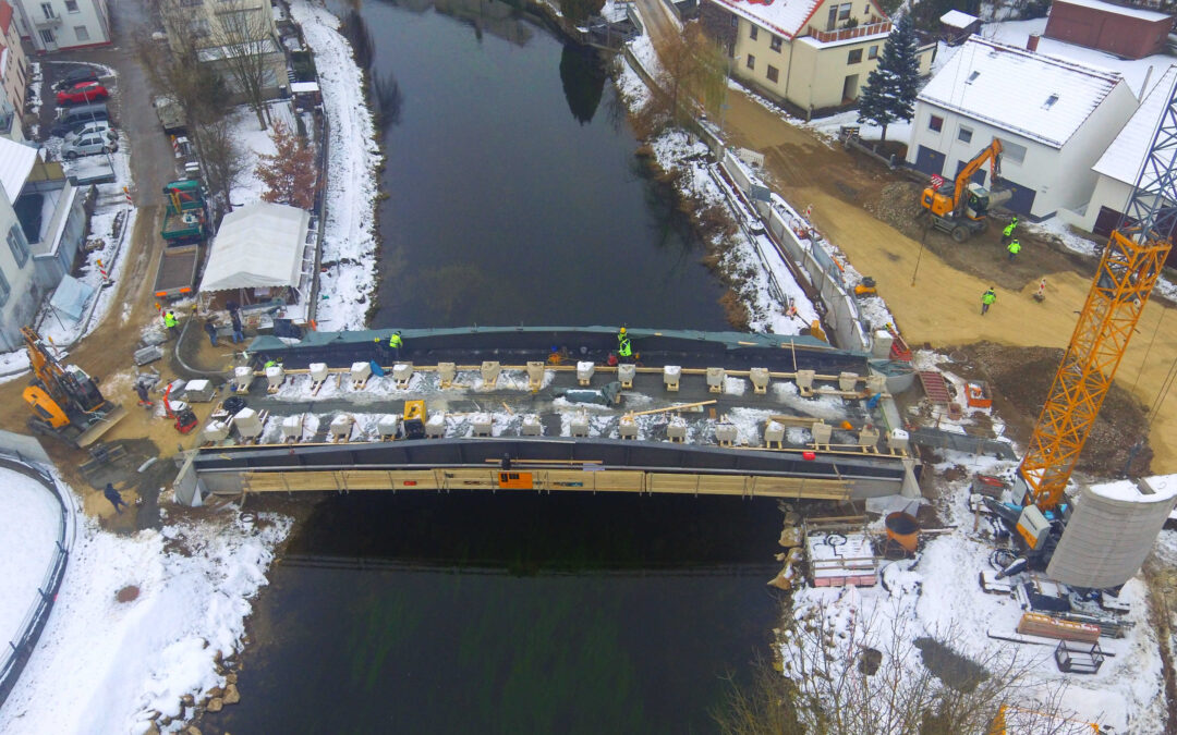 Endspurt an der Donaubrücke in Riedlingen