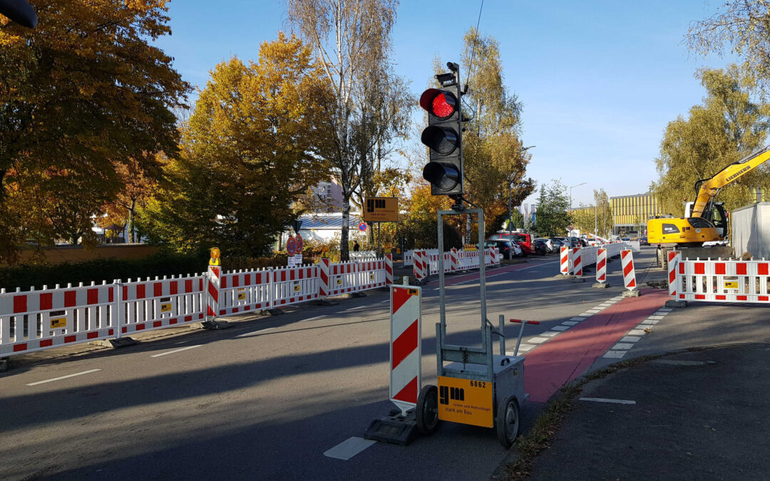 Barrierefreier Umbau von Bushaltestellen