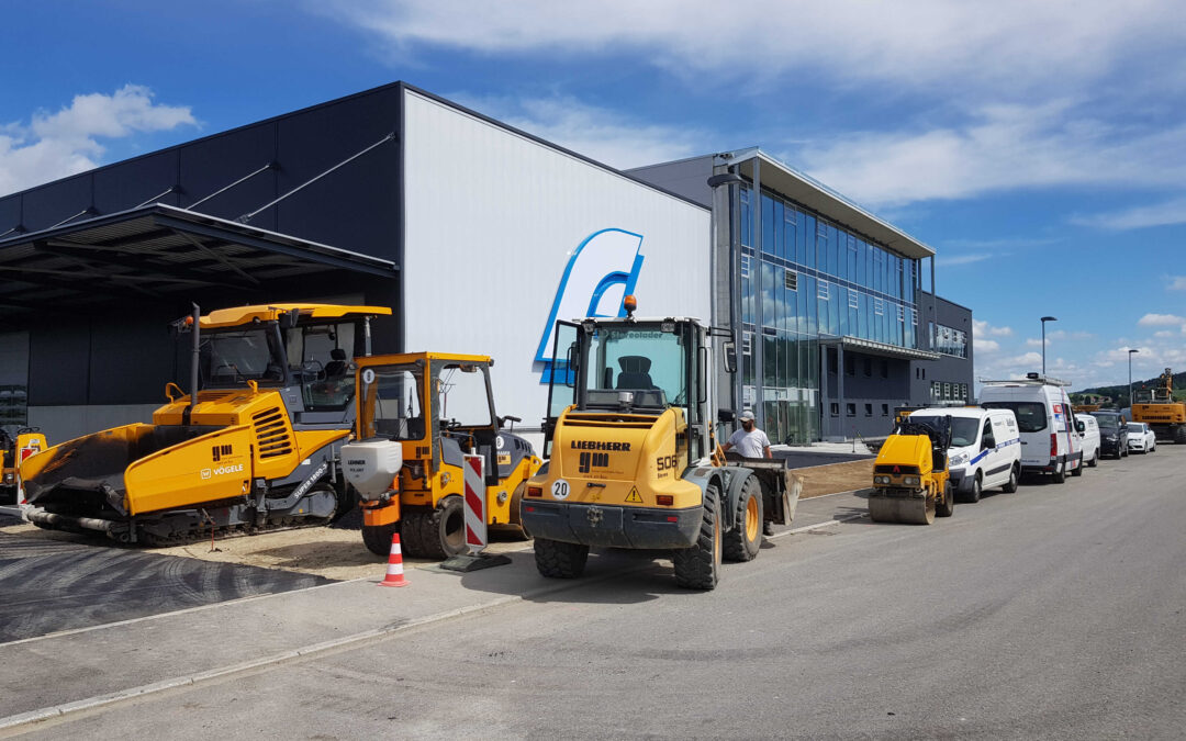 Außenanlagen für Fischer Edelstahltechnik in Hochdorf