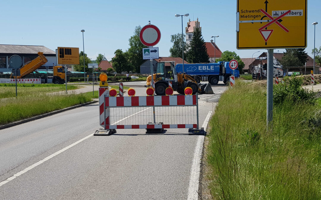 Ortsdurchfahrt Baltringen – Umfangreicher Straßenbau