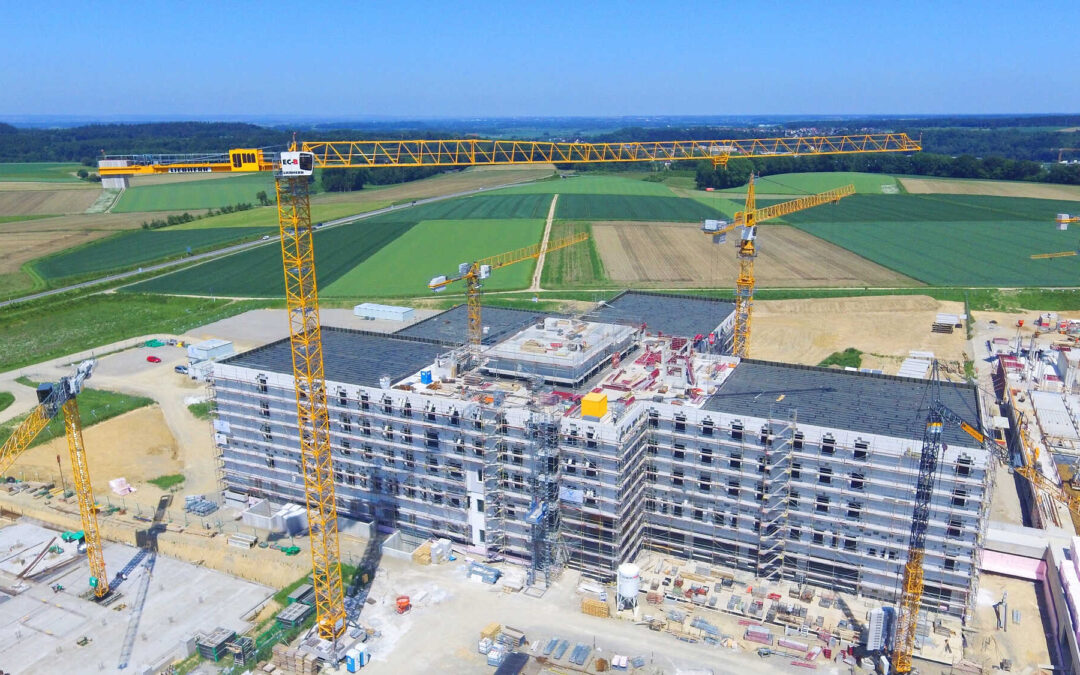 Gesundheitscampus Biberach – Stand der Hochbauarbeiten im Juni