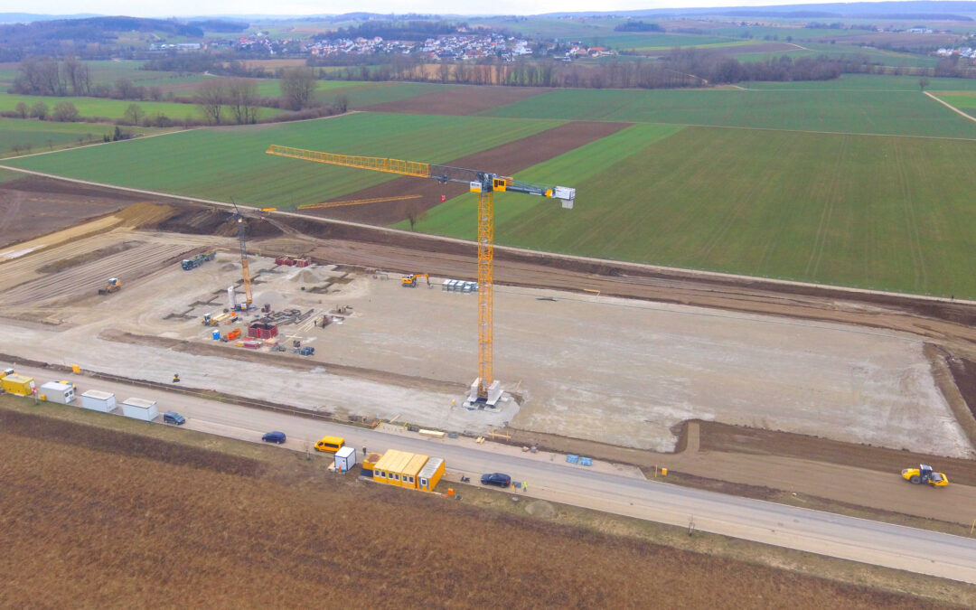 Großer Auftrag vom Liebherr Werk Ehingen