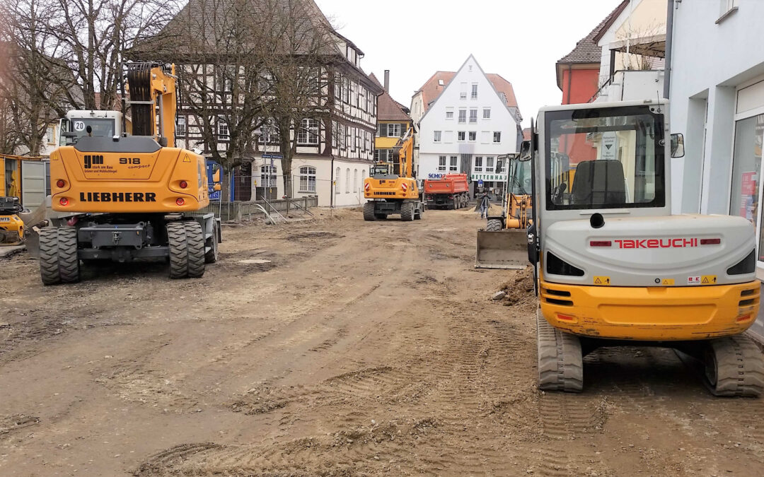Auftakt in Biberacher Innenstadt