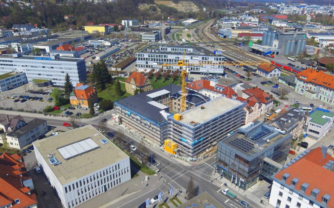 Betonage der TG Decke am Bismarck Careé Biberach