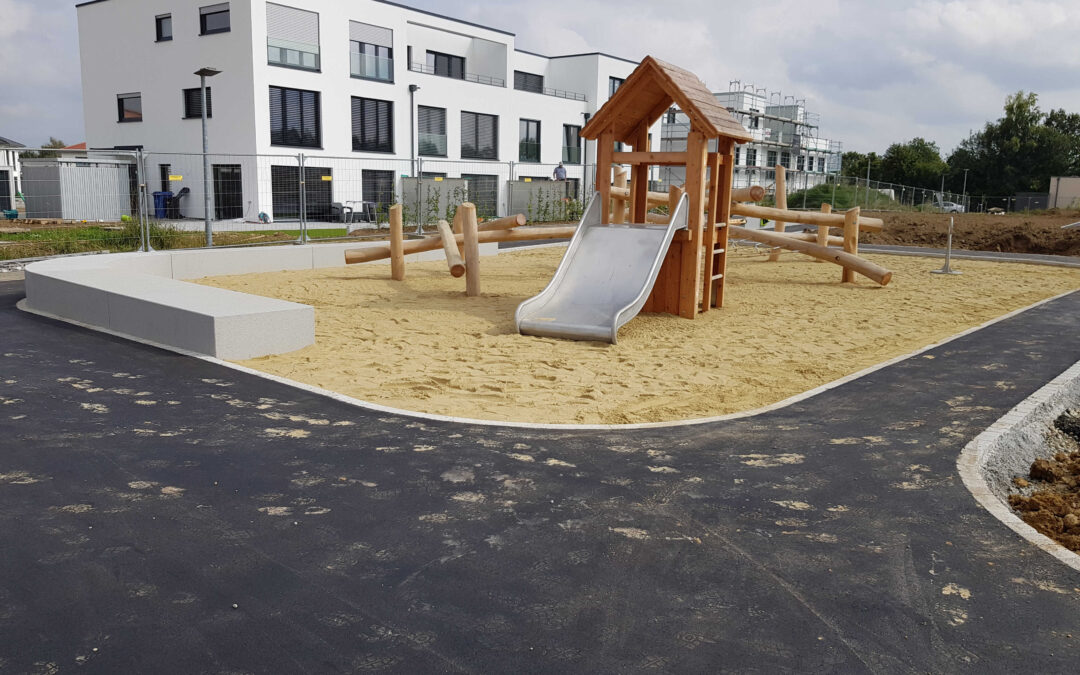 Quartiersmitte im Wohngebiet Hauderboschen