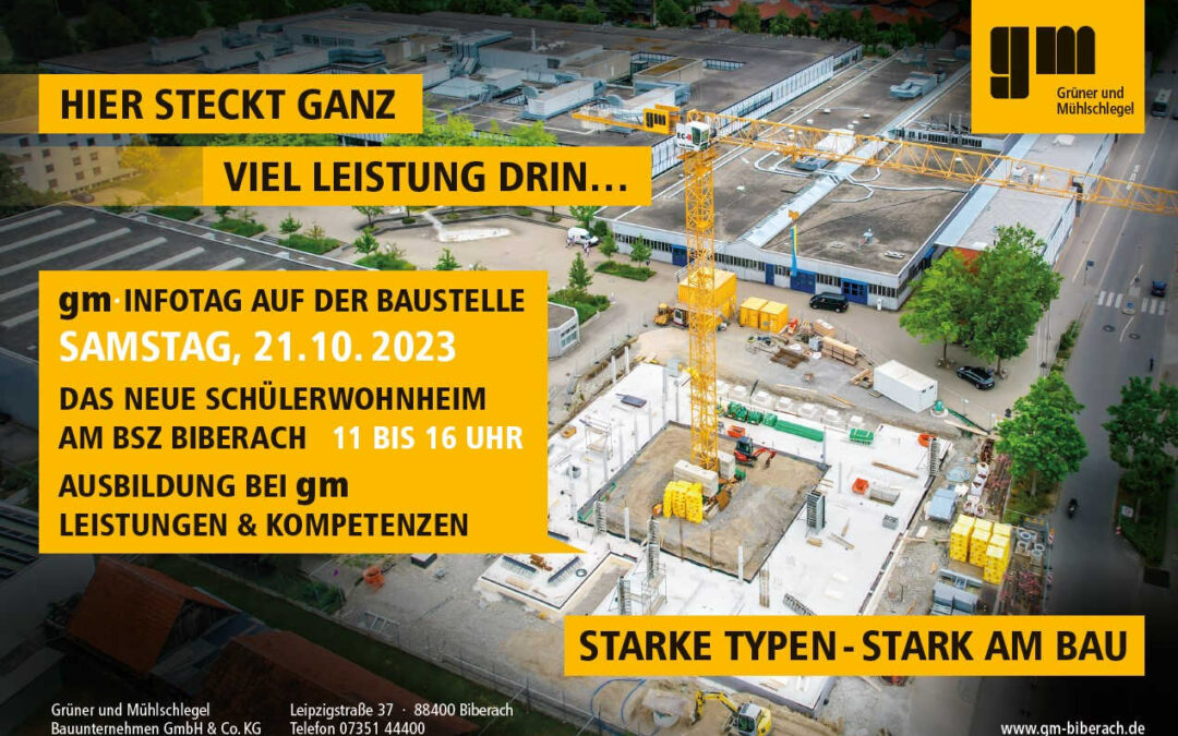 Tag der offenen Baustelle am BSZ