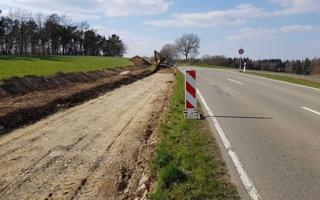 2,6 km Radweg Bergerhausen – Winterreute