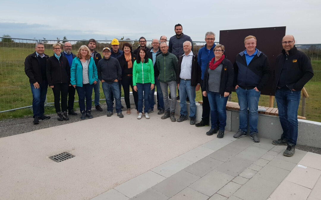Verwaltung auf Baustellentour