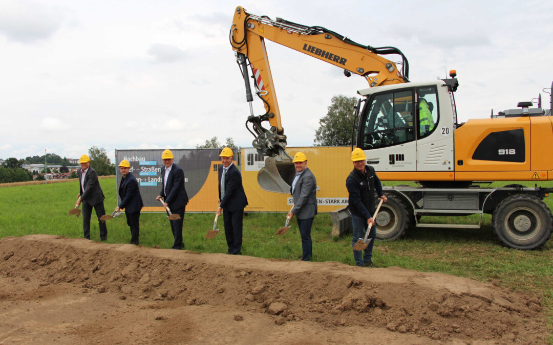 Neues Recyclingzentrum für Biberach mit Spatenstich gestartet