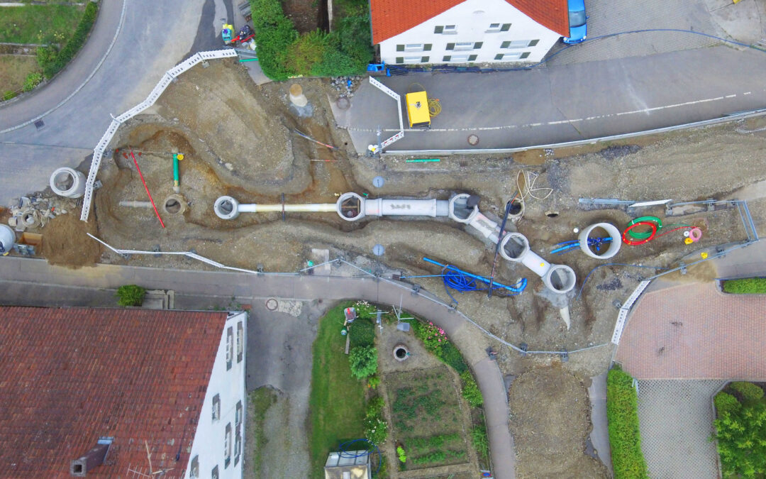 Ortsdurchfahrt Baltringen – 1.Abschnitt fertig