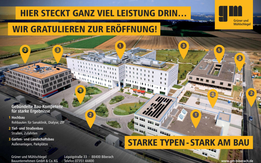 Starke Anzeigen zur Fertigstellung Campus und Holzbrücke