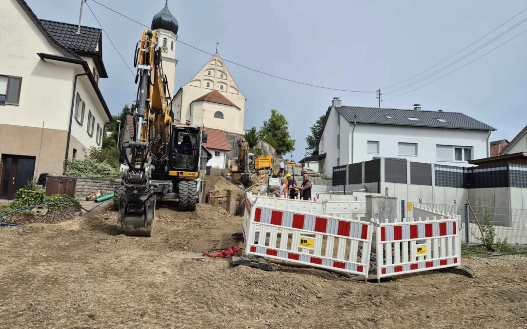 Tiefbau Steigstraße Schwendi