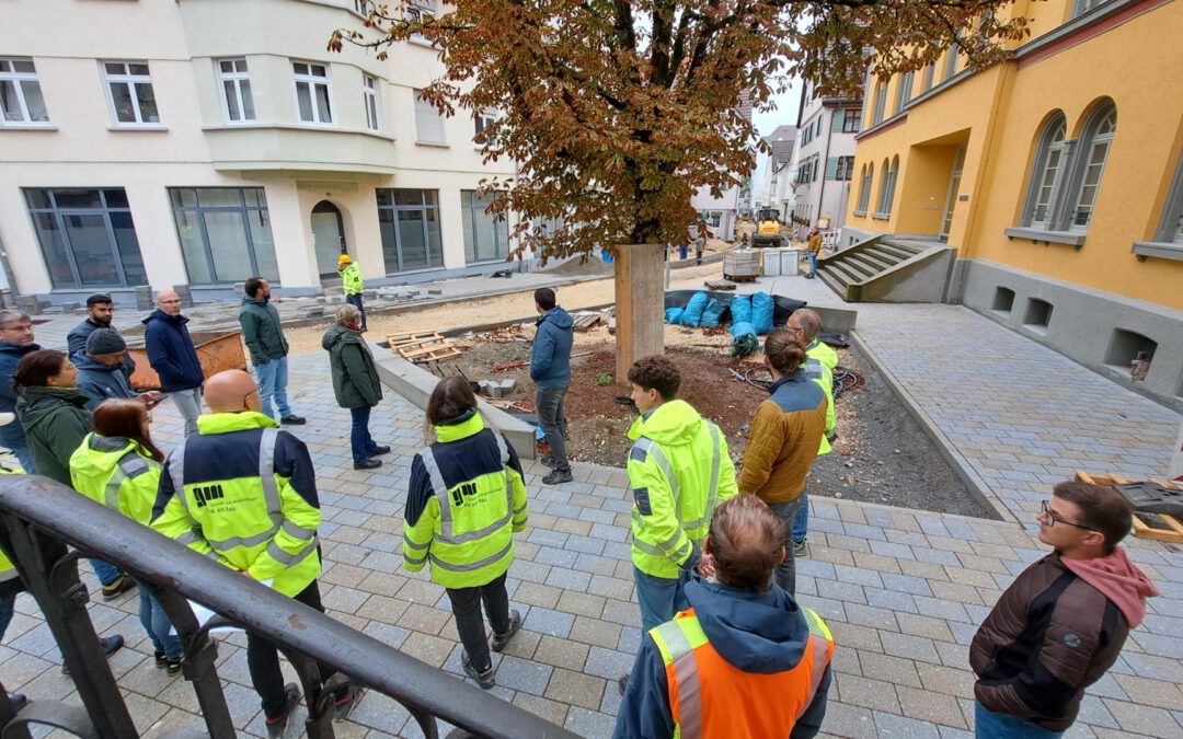 Baustellenexkursion mit Verwaltung 2025