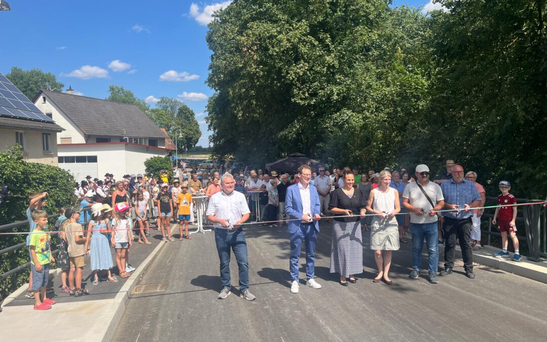 Stand Brückenbaustellen in Obersulmetingen und Mittelbiberach